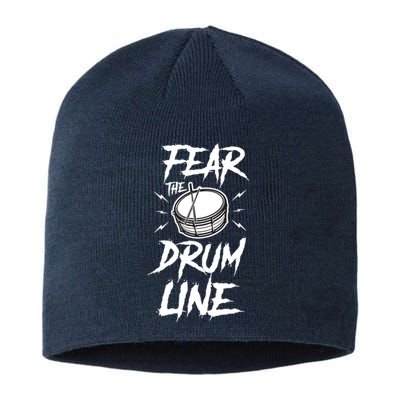 Marching Band Drum Corps Fear The Drumline Sustainable Beanie