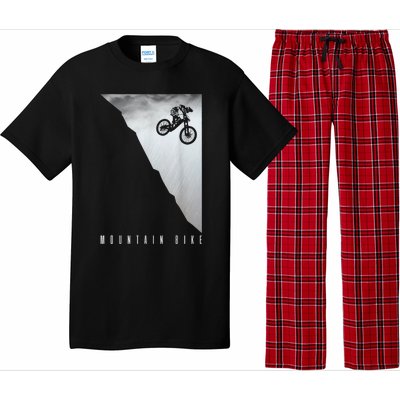 Mountain Bike Downhill MTB Biking Vintage Biker Gift Men Pajama Set