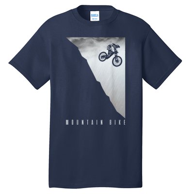 Mountain Bike Downhill MTB Biking Vintage Biker Gift Men Tall T-Shirt