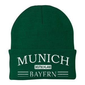 Munich Bayern Deutschland Bavaria Germany Knit Cap Winter Beanie