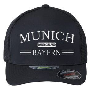 Munich Bayern Deutschland Bavaria Germany Flexfit Unipanel Trucker Cap