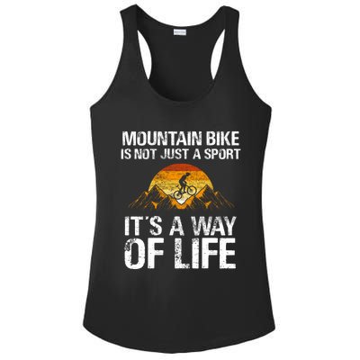 Mountain Bike Downhill Gift Mountain Biking Mtb Gift Ladies PosiCharge Competitor Racerback Tank