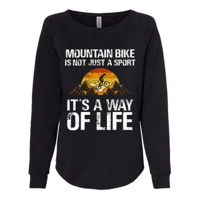 Mountain Bike Downhill Gift Mountain Biking Mtb Gift Womens California Wash Sweatshirt