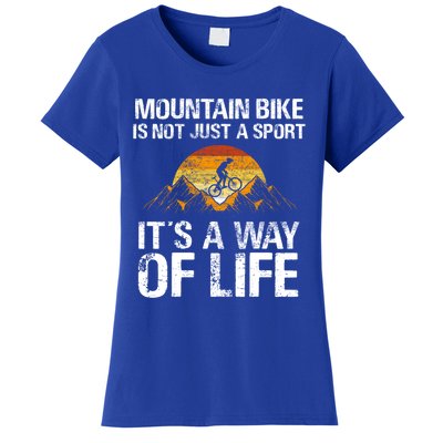 Mountain Bike Downhill Gift Mountain Biking Mtb Gift Women's T-Shirt