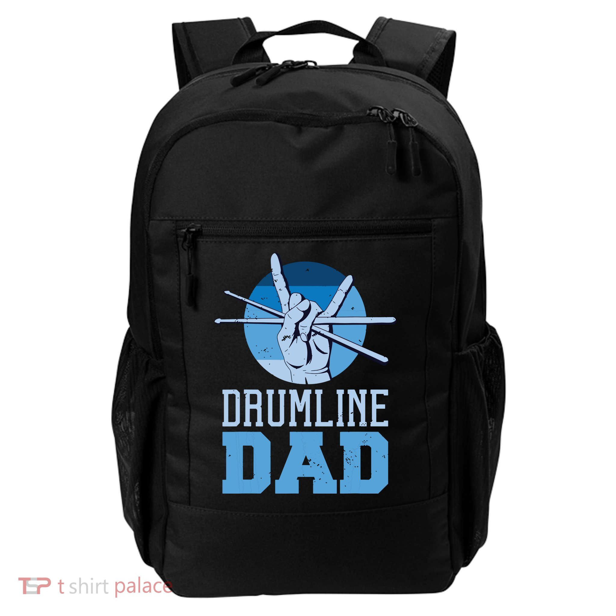 Marching Band Drum Major Drumline Dad Daily Commute Backpack