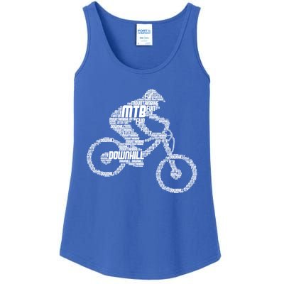 Mountain Bike Downhill Mtb Biking Cycling Biker Gift Ladies Essential Tank