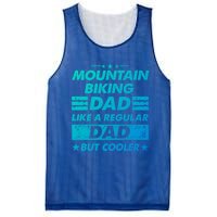 Mountain Biking Dad Like A Regular Dad Funny Mountain Biking Gift Mesh Reversible Basketball Jersey Tank