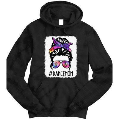 Messy Bun Dance Mom Life Ballet Dancing Mothers Day Tie Dye Hoodie