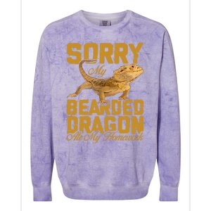 My Bearded Dragon Ate My Homework Bearded Dragon Colorblast Crewneck Sweatshirt