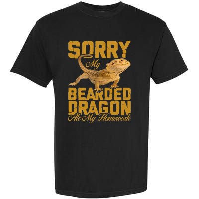 My Bearded Dragon Ate My Homework Bearded Dragon Garment-Dyed Heavyweight T-Shirt