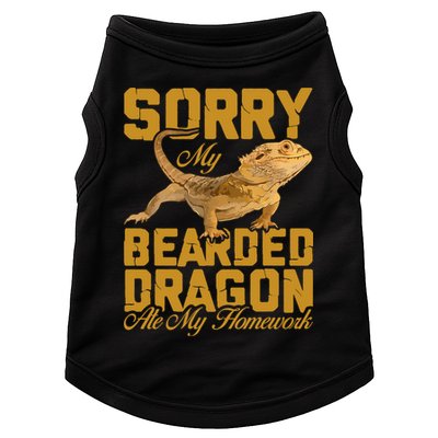 My Bearded Dragon Ate My Homework Bearded Dragon Doggie Tank