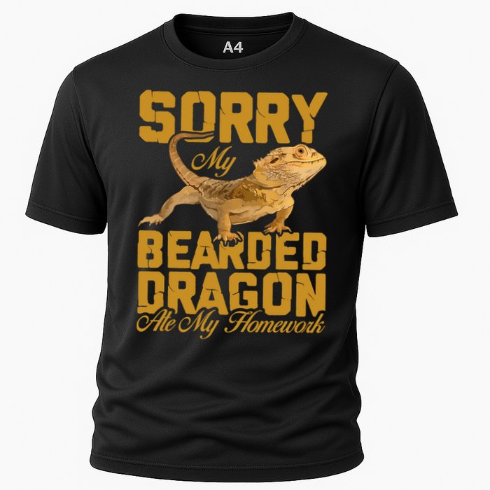 My Bearded Dragon Ate My Homework Bearded Dragon Cooling Performance Crew T-Shirt