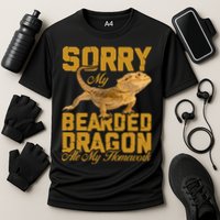 My Bearded Dragon Ate My Homework Bearded Dragon Cooling Performance Crew T-Shirt