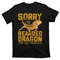 My Bearded Dragon Ate My Homework Bearded Dragon T-Shirt