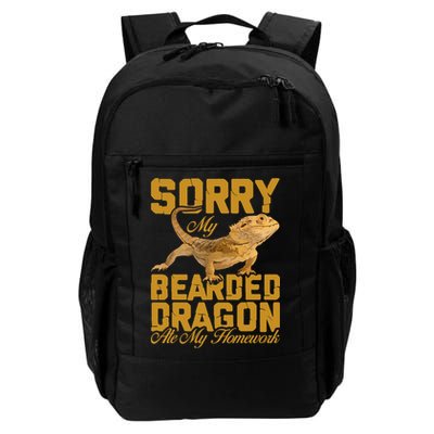 My Bearded Dragon Ate My Homework Bearded Dragon Backpack