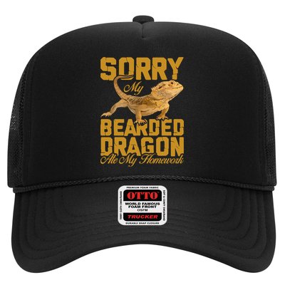 My Bearded Dragon Ate My Homework Bearded Dragon Trucker Hat