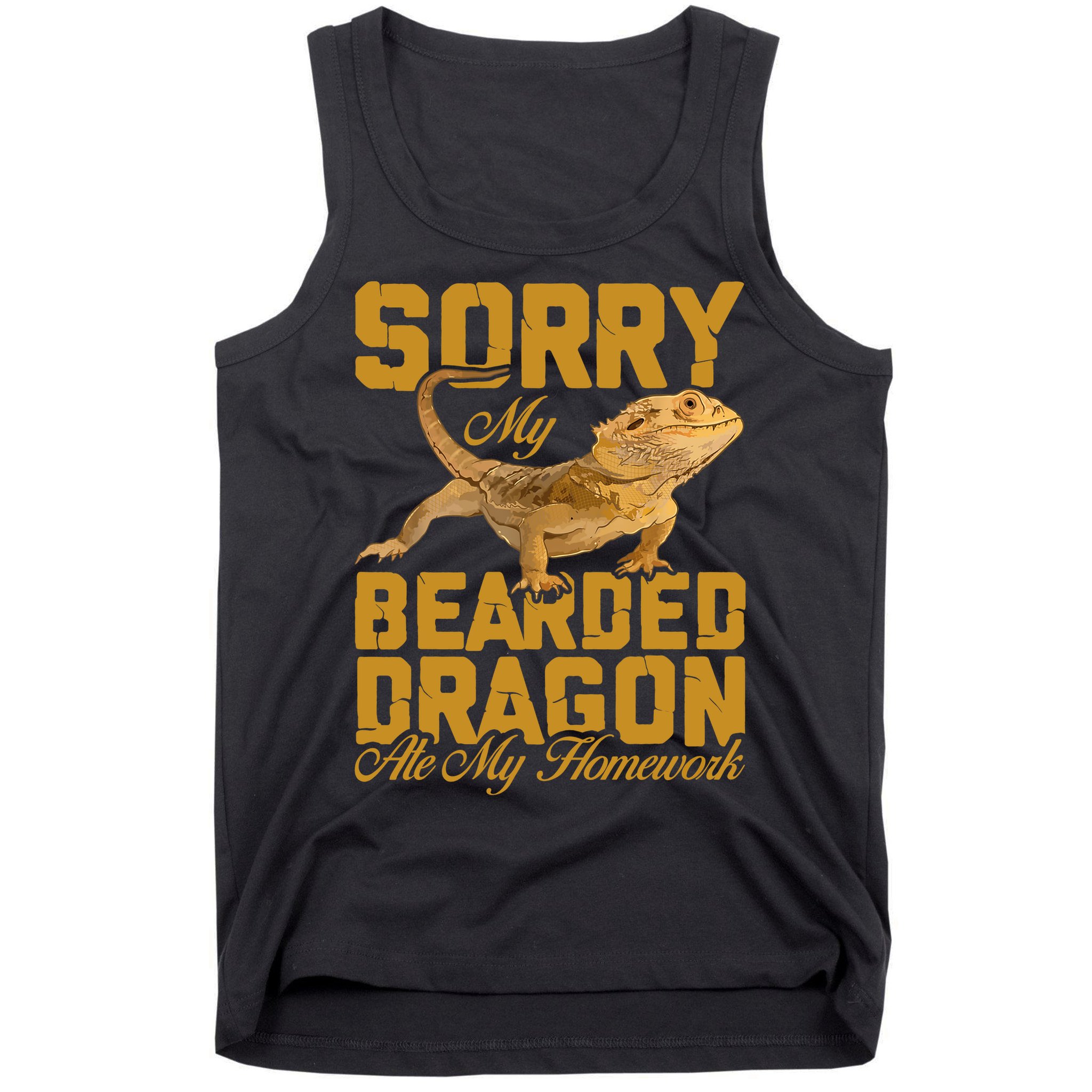 My Bearded Dragon Ate My Homework Bearded Dragon Tank Top