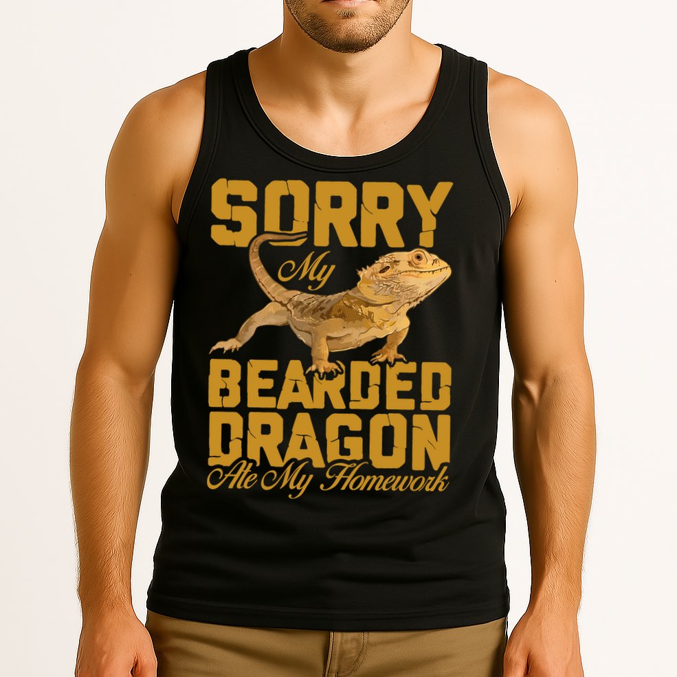 My Bearded Dragon Ate My Homework Bearded Dragon Tank Top