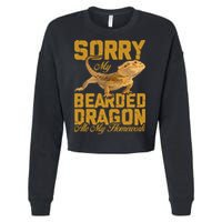 My Bearded Dragon Ate My Homework Bearded Dragon Cropped Pullover Crew