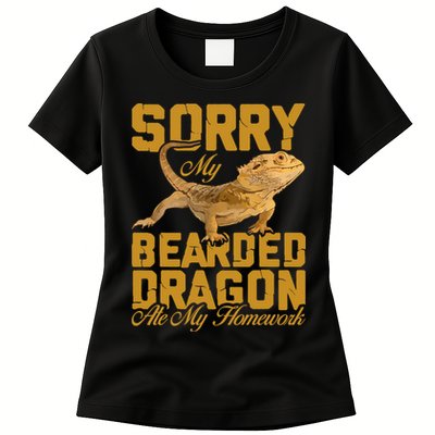 My Bearded Dragon Ate My Homework Bearded Dragon Womens T-Shirt