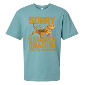 My Bearded Dragon Ate My Homework Bearded Dragon Sueded Cloud Jersey T-Shirt