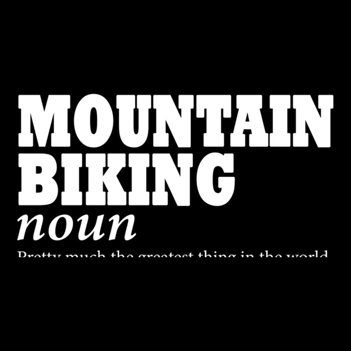 Mountain Biking Definition Biker Funny Mountain Biking Gift Sustainable Bucket Hat