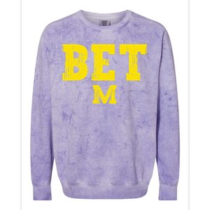 Michigan Bet Design Michigan Colorblast Crewneck Sweatshirt