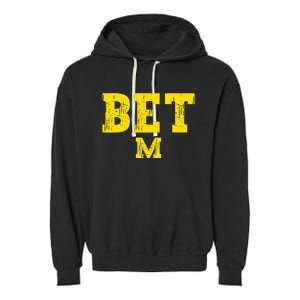 Michigan Bet Design Michigan Garment-Dyed Fleece Hoodie