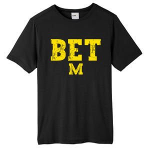 Michigan Bet Design Michigan Tall Fusion ChromaSoft Performance T-Shirt