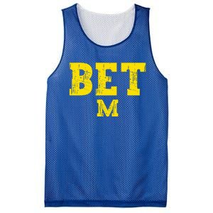 Michigan Bet Design Michigan Mesh Reversible Basketball Jersey Tank