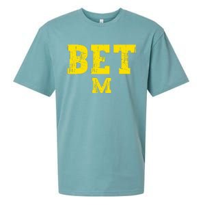 Michigan Bet Design Michigan Sueded Cloud Jersey T-Shirt