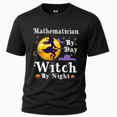 Mathematician By Day Witch By Night Math Halloween Costume Gift Performance Shirt
