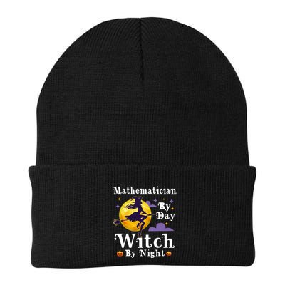 Mathematician By Day Witch By Night Math Halloween Costume Gift Beanie