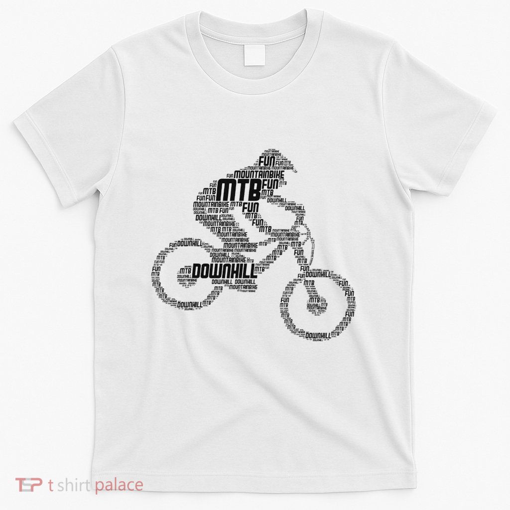 Mountain Bike Downhill Mtb Biking Cycling Biker T-Shirt