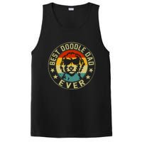 Men Best Doodle Dad Ever Funny Goldendoodle Dad Vintage Gifts Father Day Gifts PosiCharge Competitor Tank