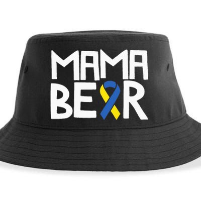 Mama Bear Down Syndrome Awareness Mom T21 Trisomy Sustainable Bucket Hat