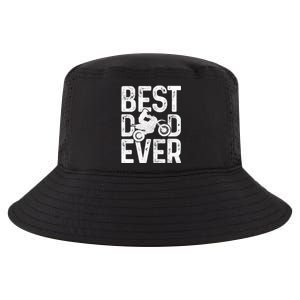 Motocross Best Dad Ever FatherS Day Dirt Bike Mx Biker Gft Gift Cool Comfort Performance Bucket Hat