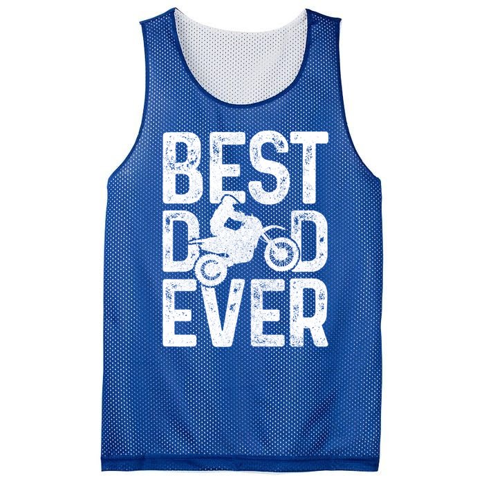 Motocross Best Dad Ever FatherS Day Dirt Bike Mx Biker Gft Gift Mesh Reversible Basketball Jersey Tank