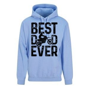 Motocross Best Dad Ever FatherS Day Dirt Bike Mx Biker Gft Gift Unisex Surf Hoodie