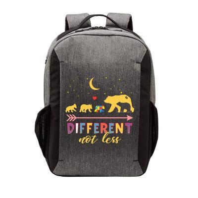 Mama Bear Different Not Less Autism Awareness Vector Backpack