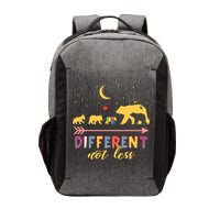 Mama Bear Different Not Less Autism Awareness Vector Backpack