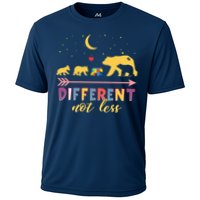 Mama Bear Different Not Less Autism Awareness Performance Shirt