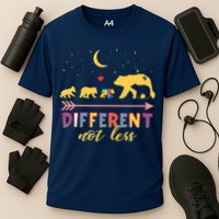 Mama Bear Different Not Less Autism Awareness Performance Shirt