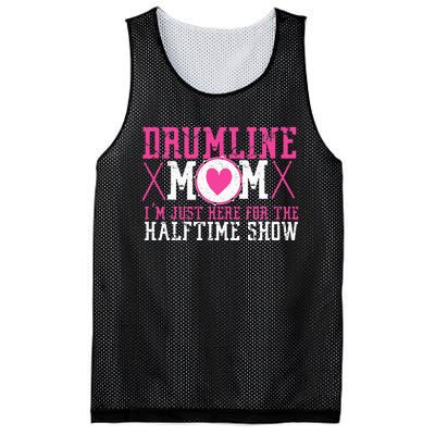 Marching Band Drum Corps Drumline Mom Here For Halftime Show Mesh Reversible Basketball Jersey Tank