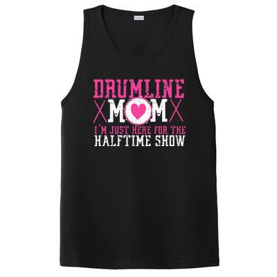 Marching Band Drum Corps Drumline Mom Here For Halftime Show PosiCharge Competitor Tank