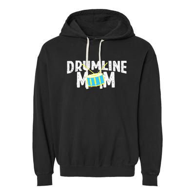 Marching Band Drums Drumline Mom Garment-Dyed Fleece Hoodie