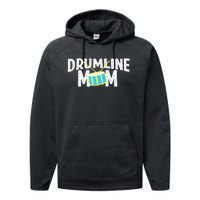 Marching Band Drums Drumline Mom Performance Fleece Hoodie