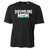 Marching Band Drums Drumline Mom Cooling Performance Crew T-Shirt