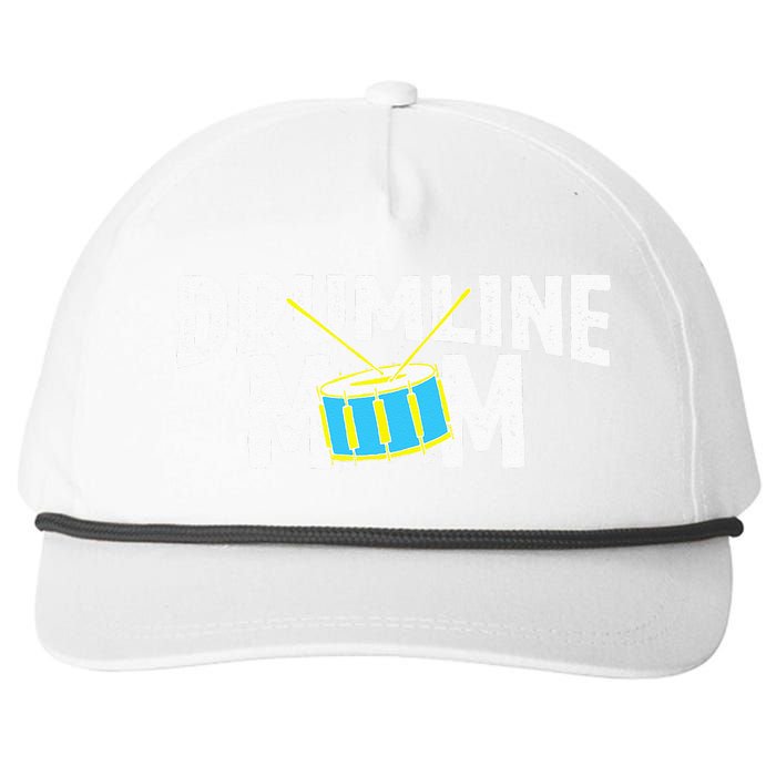 Marching Band Drums Drumline Mom Snapback Five-Panel Rope Hat