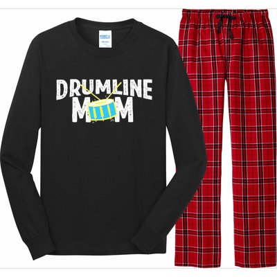 Marching Band Drums Drumline Mom Long Sleeve Pajama Set